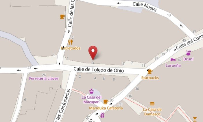 Ubicación de Típico Toledo en el mapa